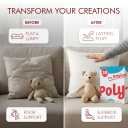 Fairfield Original Poly-Fil Polyfill, Premium Polyester Fiber Fill, Soft Pillow Stuffing for Couch Pillows, Stuffing for Stuffed Animals & Crochet Animals, Machine Washable, 20 lb Box