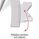 Ear Corrector, Contain 20 Ear Tape, Solve Big Ear Problem with Ear Stickers by Pinning Back Ears, Cosmetic Aesthetic Correctors for Prominent Ears, Waterproof Ear Correctors Sticks for Adults