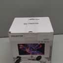 Electric FocusMini Projector, Projector 4K 1080P Support, 260 ANSI Lumens Projector with Wifi and Bluetooth, Upgrade Smart Proyector, 5w Speaker, Auto Keystone Correction 35"-130" Screen HY300 Plus