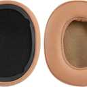 Geekria Replacement Ear Pads Compatible with Skullcandy Crusher Wireless/Crusher EVO/Crusher ANC, Hesh 3/ EVO/ANC, Crusher 540 Active Wireless, Venue ANC Headphones(Brown)