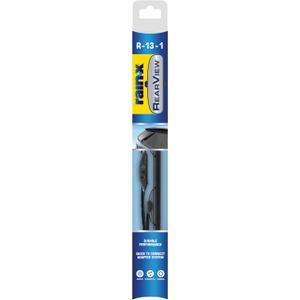 Rain-X 850213 RearView Wiper Blade 13", OEM Replacement Rear Windshield Wiper, Interchangeable Adapter for Easy Installation, All-Weather & All-Season Performance, Conventional