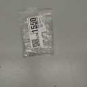 8pcs Acrylic Plastic Advertising Screws Sign Clear Wall Mounted Standoffs (1/2 x 1/2 Inch)