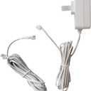 Plug-in Charger for Motorized Blinds ST30 and R28 Roller Shutter Motors Compatible with 90206728-Hour Charge ULlisted13V Output with 137-Inch Extension Cable