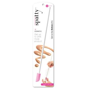 Spatty Daddy Beauty Makeup Spatula (12 Inch Pink) Shark Tank, Makeup Jar Scraper, Little Makeup Tool, Stocking Stuffers for Women, Gifts for Women Who Have Everything, Mini Makeup Beauty Spatula