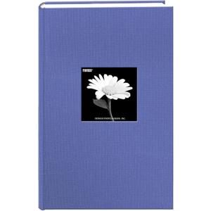 Fabric Frame Cover Photo Album 300 Pockets Hold 4x6 Photos, Sky Blue