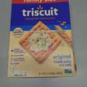 Triscuit Original Whole Grain Wheat Crackers, Vegan Crackers, Healthy Snacks, Lunch Snacks, Family Size, 12.5 oz