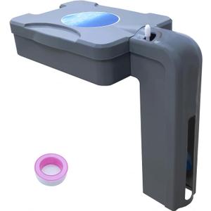 2025 Upgrade Automatic Pool Filler, Pool Water Leveler Auto Fill, Pool Water Leveler, Pool Filler, Automatic Pool Water Leveler, Pool Autofill, Pool Auto Filler, Auto Pool Filler, Dark Grey