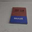 MIULEE Terracotta Linen Textured Sheer Curtains 2 Panels for Bedroom/Living Room Semi Transparent Voile Drapes Rust Boho Farmhouse Fall Decor Window Panels Rod Pocket, W 54 x L 96 Inches Long