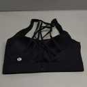 RUNNING GIRL Sports Bras for Women,Crisscross Back High Impact Sports Bra with Hook Closure Workout Supportive Bra S