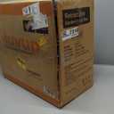 Ruvup Retractable Garden Hose Reel, 5/8in x 100ft Water Hose Reel with Metal Bracket, UV Resistant Automatic Hose Reel Wall Mount for Outside, Slow Retraction Any Length Lock 10 Spray Nozzle (Dark Gray)