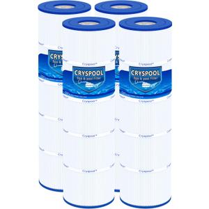 Cryspool 07072 Filter Compatible with CX880XRE, SwimClear C4030, C4025, C4020, PA106-PAK4, C-7488, FC-1226, 4106 Sq. Ft Pool Filter Cartridge, 4 Pack
