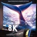Cratree HDMI Cable 15FT Long - Certified 8K Ultra High Speed HDMI Cable,48Gbps Braided HDMI Cord,8K 60hz,4K 120hz,eARC,HDCP 2.2&2.3 - Compatible for HDTV/PS5