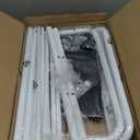 KEEGH Extra Large Toy Box for Kids with 360 Rotating Wheels, Heavy Duty Toy Chest for Boys and Girls, Toy Storage Organizer for Kids, Toy Bins for Living Room, Nursery, Bedroom(Black)