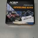 KSP 2" Silverado Leveling Lift Kits, 2in Front Suspension Lift Spacers Compatible With Chevy Silverado GMC Sierra 1500 2007-2026, 2pcs Aluminum Strut Spacers Increase 2inch Space on Pickup & Trucks