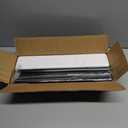 YaFex Heavy Duty Curtain Rods 32-150 Inch, 1 Inch Adjustable Black Curtain Rod for Windows, Extra Long Window Treatment Rods with Aluminium Finials, Easy Installation