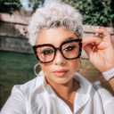 VOOGLAM Square Blue Light Blocking Glasses for Women Oversized Thick Fashion Eyewear with Pearl Inlay Arm Anti Eyestrain UV (Tortoise/Gold)