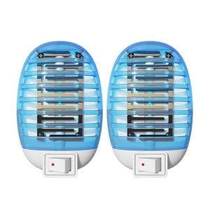 Bug Zappers Indoor, Flying Insect Trap Plug-in, Mosquitoes Killer, Fly Traps for Indoors, Mosquito Zapper Gnat Moth Catcher for Living Room, Home, Bedroom, Office, Patio, Kids & Pets - 2 Packs