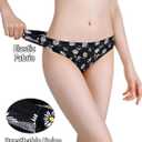 KUKU PANDA No Show Thongs for Women Ladies Comfortable Maternity Panties Seamless Underwear Set Athletic Workout Variety Pack (XS)