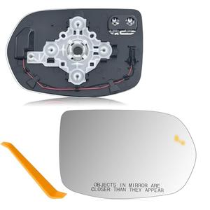 Yeparie Passenger Side Mirror Glass Replacement for Honda CRV 2017-2022, Convex Side View Mirror with Backing Plate with Heated and Blind Spot, Replaces 76203-TLA-A31 HO1325124