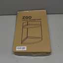 ZGO 2-Tier Bathroom Counter Organizer, Corner and Makeup Organizer for Vanity and Kitchen Counter, Wood