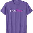 17th Birthday Gifts for Teenage Girls Seventeen T Shirt (Purple Heather,XS)