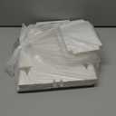 GothaBach 30 Pack White Paper Cupcake Boxes with 2 Cavity Cookie Gift Boxes with Clear Window 2 Treat Holder Cupcake Containers Bakery Cake Box for Birthday Party Holiday Bakery Supplies