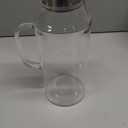 Set of 2 Glass Pitcher with Lid,2 Quart (64 oz / 1.9 Liter) Leak Proof,Glass Water Jugs, BPA-Free,Microwave & Dishwasher Safe Pitcher,Sun & Iced Tea, Sangria,Cold Brew Coffee & More