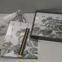 Egofine 11x14 Floating Frames Set of 2, Double Plexiglass Picture Frame, Made of Solid Wood Display Any Size Photo up to 11x14, Wall Mount or Tabletop Standing, Faded Black