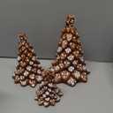 Pottery Barn Gingerbread TREE Cookie Jar Stoneware Christmas - 3 pc. Decoration