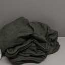 Blazing Needles Solid Microsuede Double Corded 8" to 9" Futon Cover, Full, Hunter Green