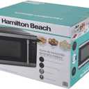 Hamiilton 1.1 Cu ft Countertop Microwave Oven in Stainless Steel, Sensor Cook