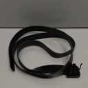 SANSTHS Women's Leather Belt for Jeans Pants Dresses Fashion Ladies Belt Square Gold/Silver Buckle Waist Belt for Women (XXXL: Fit Waist Size 52-57 Inches)