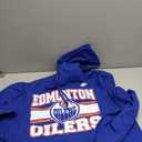 Edmonton Oilers Retro Diamond Blue Officially Licensed Pullover Hoodie XL