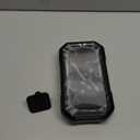 KDD Shower Phone Holder Waterproof - 360 Rotation Detachable Phone Case, Fully Enclosed High Touch Sensitive Design Wall Phone Mount Stand, Bathroom Mirror Bathtub Accessories for 4-6.7 Cellphones