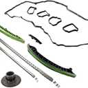 REVO Engine Timing Chain Kit for Mercedes-Benz 2010-2015 SLK250 E250 C250 1.8 M271 Replace# 0009931078 0009932076