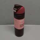 Owala FreeSip Insulated Stainless Steel Water Bottle with Straw, BPA-Free Sports Water Bottle, Great for Travel, 24 Oz, Black Cherry