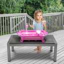 Delta Children Disney Minnie Mouse Water Activity Table - Collapsible & Portable - Ideal for Travel - Outdoor Kids Water Sensory Table, Pink, Medium