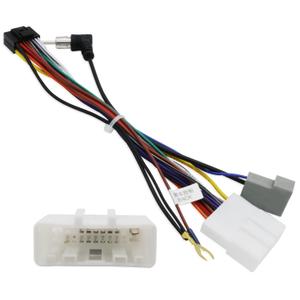 Radio Wiring Harness Adapter Replacement for Nissan Altima Qashqai Sylphy Tiida Bluebird Sunny Forester with 16 Pin ISO Car Stereo Harness Connector