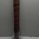 Bamboo Roller Shades Roman Shades for Window: Bamboo Blinds for Interior Windows and Outdoor Patio,Roll Up Blinds for Indoor Porch Light Filtering Sunshade,Easy to Install 24" W X 63" H (Maroon)