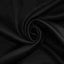 Sun Zero Soho Blackout Energy Efficient Grommet Curtain Single Panel, 54" x 63", Black