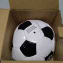 Soccer Ball Sizes 2, 3, 4, 5 with Pump - Black & White Training Practice & Match Ball for Kids, Youth and Adults (1-Pack or 4-Pack)