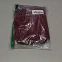 GRECERELLE Women's Long Sleeve V-Neck Button Down Cardigan Knit Shrugs Sweater (Wine Red, XS)