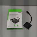 Belkin USB C to HDMI Adapter + USBC Charging Port to Charge While You Display, Supports 4K UHD Video, Passthrough Power up to 60W for Connected Devices, Compatible with MacBook, iPad, Windows