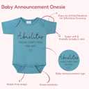 Abuelitos Hagan Campo Para Uno Más Baby Onesie, Spanish Pregnancy Announcement Outfit for Baby Announcements Ideas