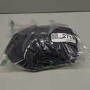 COCOPEAR Women's Elegant Crossover One Piece Swimdress Floral Skirted Swimsuit (6X-Large, Black)