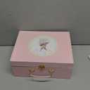 Porcelain Tea Set for Toddlers, Tea Party Set for Little Girls, Kids Tea Set Kitchen Pretend Play, Princess Tea Time Playset with Teapot Cups Carry Case, Toddler Girl Toys Birthday Gifts Age 3+