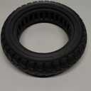9.5x2.5-6.1 Off-Road Solid Tire Replacement for NIU KQi3 Pro/Max/Sport Scooter - Puncture-Free, Hassle-Free Maintenance - Anti-Skid, Shockproof 9.5 x 2.50 inch Tubeless Tire (Black 1Pc)