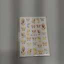 Butterfly Nail Art Stickers Gold Butterflies Nails Art Decals 3D Self-Adhesive Nails Sticker Holographic Spring Decal Decoration for Women Blue Butterfly Manicure Stickers DIY Nail Supplies