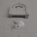 Meow Manor Cat Door Interior Door - No-Flap, Interior Cat Door for Cats Up to 20 lbs, Easy DIY Setup, Secured Installation in Minutes, No Training Needed (Original, White)