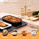 Electric Warming Tray 5-in-1 Food Warmers for Parties Buffet